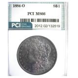 1884-O Morgan MS66 LISTS $450