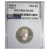 1979-S T1 Susan B Anthony PCI PR70 DCAM