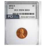 1976-S Cent PR70 DCAM RD LISTS $10000