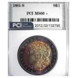 1881-S Morgan MS66+ LISTS $500