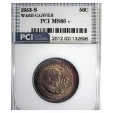 1953-S 50 Cents MS66+ LISTS $300