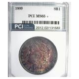 1889 Morgan MS65+ LISTS $425