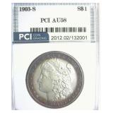 1903-S Morgan AU58 Better Date Lists $4850