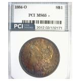 1884-O Morgan PCI MS65+