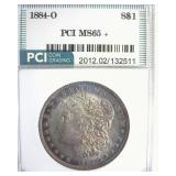 1884-O Morgan PCI MS65+ Great Toning