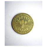 $1 Gaming Token Cactus Club