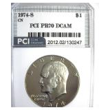 1974-S CN Ike PCI PR70 DCAM
