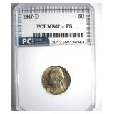 1947-D Nickel MS67+ FS LISTS $2000