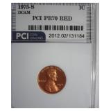1975-S Cent PCI PR70 DCAM RD