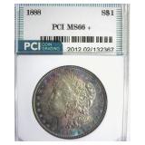 1888 Morgan MS66+ LISTS $950
