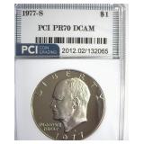 1977-S Ike PCI PR70 DCAM
