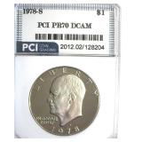 1978-S Ike PCI PR70 DCAM