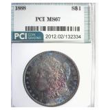 1888 Morgan MS67 LISTS $7250