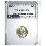 1943-P Nickel MS67+ FS LISTS $875