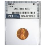 1978-S Cent PR70 DCAM RD LISTS $2150