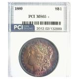 1889 Morgan MS65+ LISTS $425