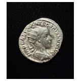Gordian III Ch Gem UNC Full Strike Roman Silver
