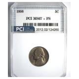 1956 Nickel MS67+ FS LISTS $2600 IN 67 FS