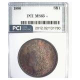 1886 Morgan PCI MS65+