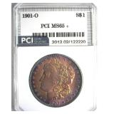 1901-O Morgan PCI MS65+ Incredible Color