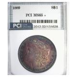 1889 Morgan MS65+ LISTS $435