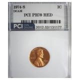 1974-S Cent PR70 DCAM RD LISTS $10000