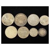 Scarce World Silver Coin Group Over 1oz