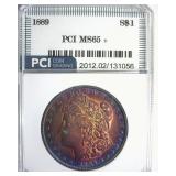 1889 Morgan MS65+ LISTS $425