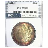 1881-S Morgan MS66 LISTS $400