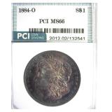 1884-O Morgan MS66 LISTS $450