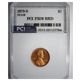 1973-S Cent PR70 DCAM RD LISTS $5250