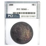 1900 Morgan PCI MS65+