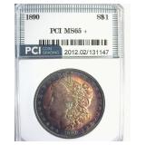1890 Morgan MS65+ LISTS $2,200