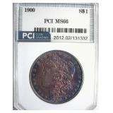 1900 Morgan MS66 LISTS $550