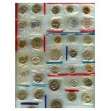 1961-1999 Coins from Mint Sets Still in Cellophane