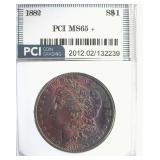 1882 Morgan MS65+ LISTS $500