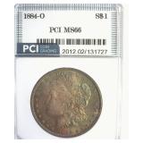 1884-O Morgan MS66 LISTS $450