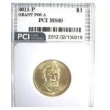 2011-P Pos A $1 Grant PCI MS69