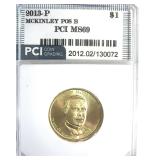 2013-P Pos B $1 McKinley PCI MS69
