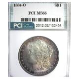 1884-O Morgan MS66 LISTS $450