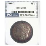1883-O Morgan MS66 LISTS $475