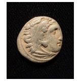 350 BC Alexander the Great XF+ Silver Drachm