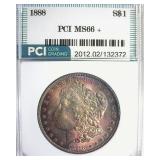 1888 Morgan MS66+ LISTS $950