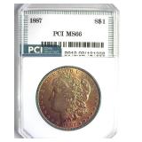 1887 Morgan MS66 LISTS $425