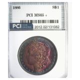 1886 Morgan MS65+ LISTS $275