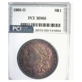 1902-O Morgan PCI MS65 Beautiful Toning