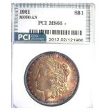 1921 Morgan MS66+ LISTS $2250