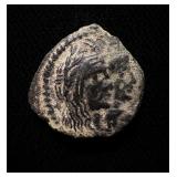 9BC-40AD Rare Grade UNC Nabatean Aretas IV