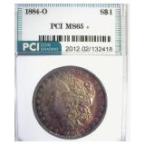 1884-O Morgan PCI MS65+