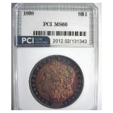 1898 Morgan MS66 LIST $575